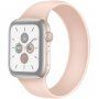 Curea din silicon filetat pentru Apple Watch 42mm / 41mm / 40mm / 38mm - S - roz