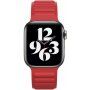 Curea din silicon cu fixare magnetică pentru Apple Watch 42mm / 41mm / 40mm / 38mm - roșu