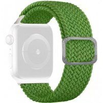 Curea cu model de împletitură pentru Apple Watch 42mm / 41mm / 40mm / 38mm - verde