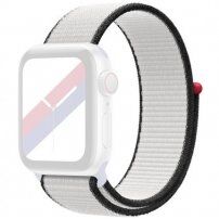 Curea din nailon cu închidere prin velcro pentru Apple Watch Ultra 49mm / 46mm / 45mm / 44mm / 42mm - Republica Coreeană