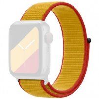 Curea din nailon cu închidere prin velcro pentru Apple Watch Ultra 49mm / 46mm / 45mm / 44mm / 42mm - Belgia
