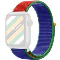 Curea din nailon cu închidere prin velcro pentru Apple Watch Ultra 49mm / 46mm / 45mm / 44mm / 42mm - Republica Sud-Africană
