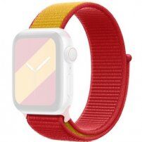 Curea din nailon cu închidere prin velcro pentru Apple Watch Ultra 49mm / 46mm / 45mm / 44mm / 42mm - Spania