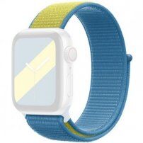 Curea din nailon cu închidere prin velcro pentru Apple Watch Ultra 49mm / 46mm / 45mm / 44mm / 42mm - Suedia