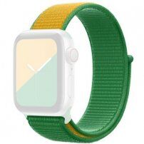 Curea din nailon cu închidere prin velcro pentru Apple Watch 42mm / 41mm / 40mm / 38mm - Mauritania