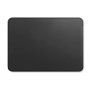 Carcasă Totudesign din piele PU pentru MacBook 13" / Air 13" / Pro 13" - negru