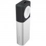 Powerbank Belkin, cu încărcare magnetică integrată, pentru iPhone / Apple Watch - argint