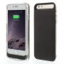 Acumulator extern / power bank 3100mAh iFans, certificat MFi, cu capac, pentru Apple iPhone 6 / 6S - negru / transparent