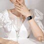 Curea lată din oțel inoxidabil pentru Apple Watch 42mm / 41mm / 40mm / 38mm - argintiu