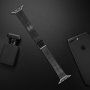 Curea subțire din oțel inoxidabil pentru Apple Watch 42mm / 41mm / 40mm / 38mm - negru