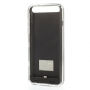 Acumulator extern / power bank 3100mAh iFans, certificat MFi, cu capac, pentru Apple iPhone 6 / 6S - negru / transparent