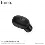 Cască mică Bluetooth HOCO, cu microfon, pentru Apple iPhone - negru