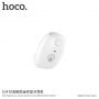 Cască mică Bluetooth HOCO, cu microfon, pentru Apple iPhone - alb