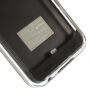 Acumulator extern / power bank 3100mAh iFans, certificat MFi, cu capac, pentru Apple iPhone 6 / 6S - negru / transparent