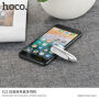Cască Bluetooth HOCO Dazzle, cu microfon, pentru Apple iPhone - alb