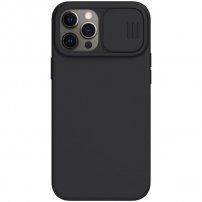 Nillkin CamShield Silky MagSafe husă pentru iPhone 12 Pro Max - negru