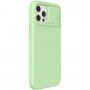 Nillkin CamShield Silky MagSafe husă pentru iPhone 12 Pro Max - verde