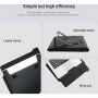 Nillkin Horizontal husă cu stand pentru iPad Pro 12,9" / MacBook pana la 14" - negru