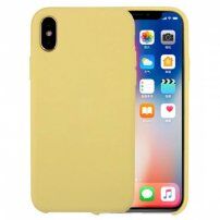 Carcasă în design original pentru iPhone X / XS - muștarie