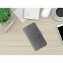 FIXED FIT Shine carcasă flip cu cusături pentru iPhone 12 Pro Max - antracit