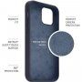 FIXED Flow husă din silicon pentru iPhone 7 / 8 / SE (2020/2022) - albastru