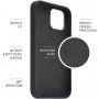 FIXED Flow husă din silicon pentru iPhone 12 Pro Max - negru