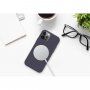 FIXED MagFlow husă din silicon cu suport Magsafe pentru iPhone 12 mini - albastru