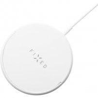 FIXED MagPad încărcător fără fir cu suport prindere MagSafe pentru iPhone 15W - alb