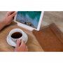 FIXED Oxford husă din piele pentru iPad Pro 12,9" (2015/2017) / MacBook Pro 13" - maro