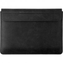 FIXED Oxford husă din piele pentru MacBook Air 13" (A1237 / A1304 / A1369 / A1466) - negru