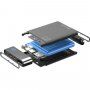 Cellularline FreePower Manta HD powerbank cu porturi USB-C / USB - 5 000 mAh - negru