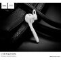 Cască wireless Bluetooth HOCO, cu microfon, pentru Apple iPhone - alb