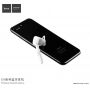 Cască wireless Bluetooth HOCO, cu microfon, pentru Apple iPhone - alb