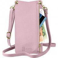 Cellularline Mini Bag carcasă pe gât pentru iPhone - roz