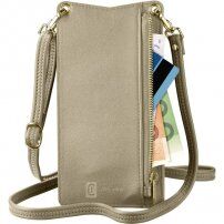 Cellularline Mini Bag carcasă pe gât pentru iPhone - bronz