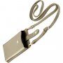 Cellularline Mini Bag carcasă pe gât pentru iPhone - bronz