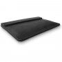 FIXED Oxford husă din piele cu matlasare pentru MacBook 12" (A1534) - negru
