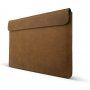 FIXED Oxford husă din piele cu matlasare pentru MacBook 12" (A1534) - maro