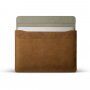 FIXED Oxford husă din piele pentru MacBook Air 13" (A1932 / A2179 / A2337) - maro