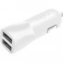 FIXED Smart Rapid Charge 15 W încărcător auto cu 2xUSB - alb
