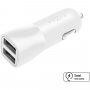 FIXED Smart Rapid Charge 15 W încărcător auto cu 2xUSB - alb