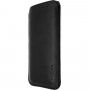 FIXED Slim carcasă din piele naturală pentru iPhone 12 mini - negru