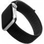 FIXED Nylon Strap curea din nailon pentru Apple Watch 42mm / 41mm / 40mm / 38mm - negru