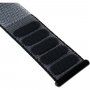 FIXED Nylon Strap curea din nailon pentru Apple Watch 42mm / 41mm / 40mm / 38mm - gri