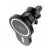 FIXED MagClick 15W suport pentru grila de aerisire auto cu încărcare fără fir MagSafe pentru iPhone - negru