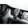 FIXED MagClick 15W suport pentru grila de aerisire auto cu încărcare fără fir MagSafe pentru iPhone - negru