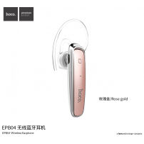 Cască wireless Bluetooth HOCO, cu microfon, pentru Apple iPhone - roz-auriu