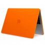 Husă transparentă mată pentru MacBook Pro 15" (A1707 / A1990) - portocaliu