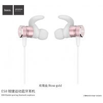 Căşti sport Bluetooth HOCO pentru Apple iPhone - alb-auriu