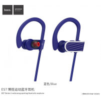 Căşti sport wireless Bluetooth HOCO, pentru Apple iPhone - albastru